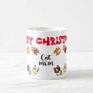 Cat Merry Christmas  Coffee Mug