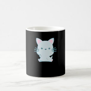 Cat Middle Finger Coffee Mug