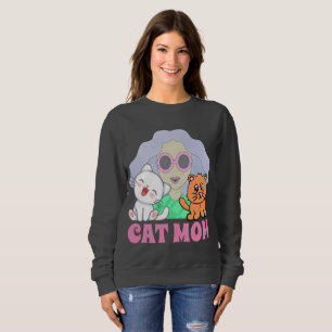 CAT MOM ART WOMEN'S T-SHIRTS & SWEATSHIRTS