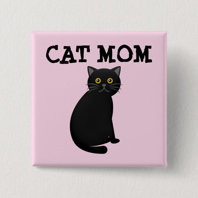 CAT MOM BUTTON (Front)