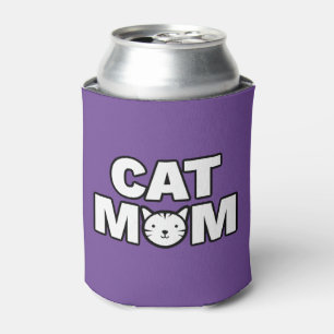 CAT MOM Can Cooler (Purple)