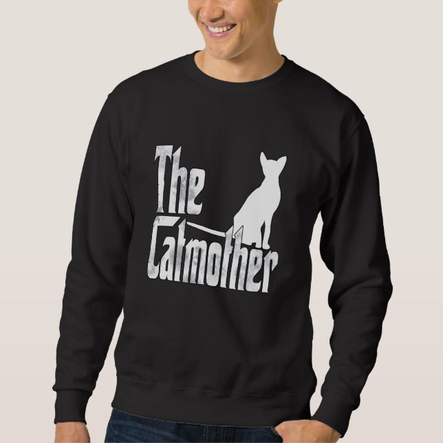 Cat Mom Catmother Cat Mother Kitty Mommy  5 Sweatshirt (Front)