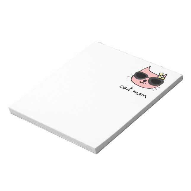 CAT MOM CUTE NOTE PAD (Rotated)