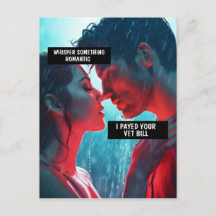 CAT MOM FUNNY ROMANCE ROMANTIC POSTCARDS