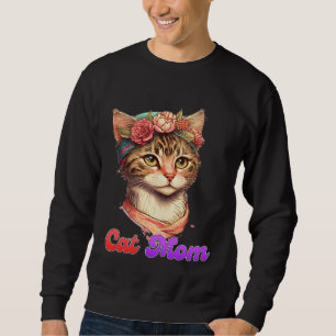 Cat Mom Mama Kitty Kitten  Mommy Mother s Day  1 Sweatshirt
