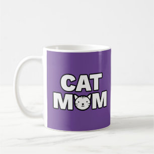 CAT MOM Mug (Purple)