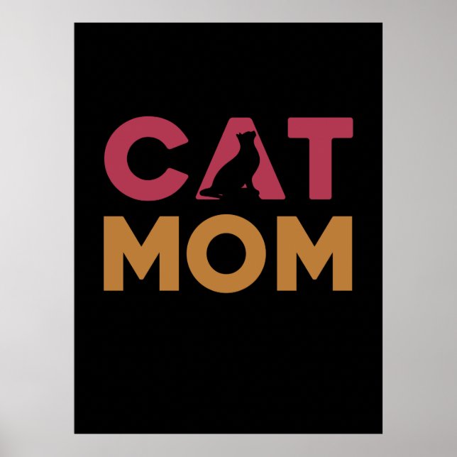 Cat Mom Poster (Front)