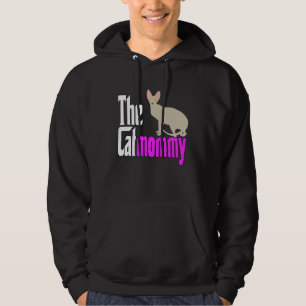 Cat Mom The Catmother Crazy Cat Mother Kitty Mommy Hoodie