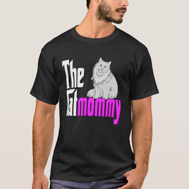 Cat Mom The Catmother Crazy Cat Mother Kitty Mommy T-Shirt (Front)