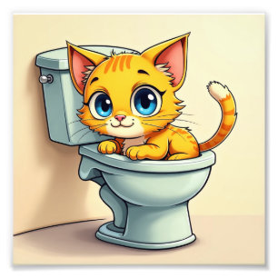 Cat momy photo print