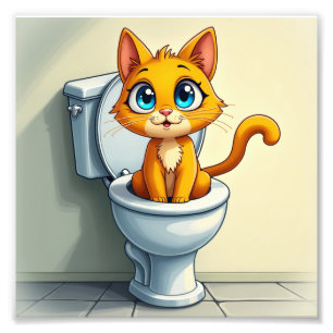 Cat momy photo print