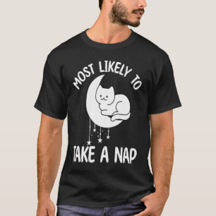 cat moon quote women men T-Shirt