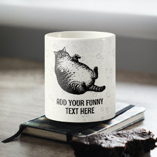 Cat Mother I Am But Skin and Bones For Cat Lover Coffee Mug