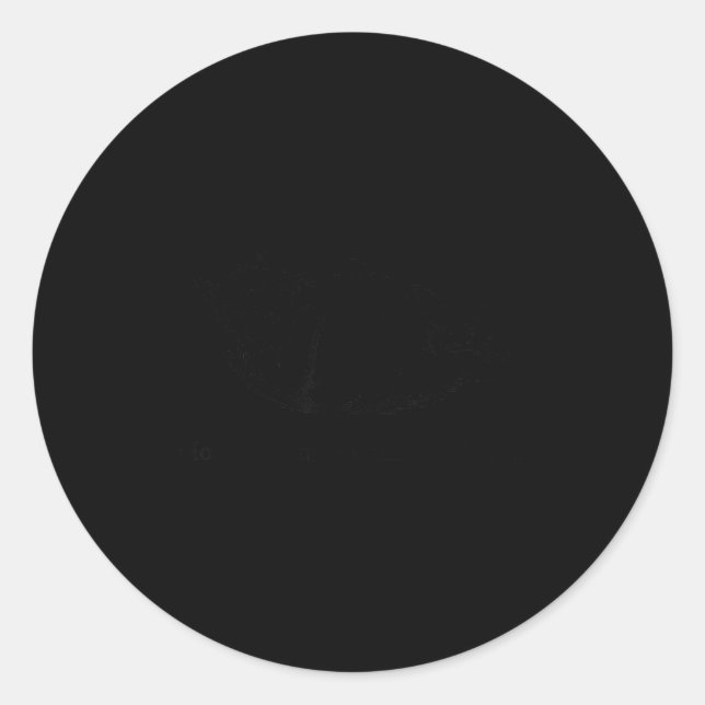 Cat Mother I Am But Skin And Bones Funny Sarcastic Classic Round Sticker (Front)