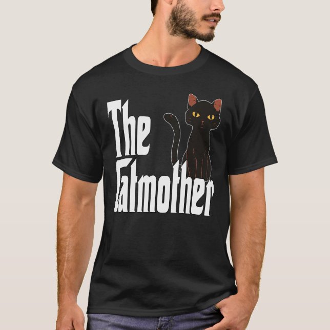 Cat Mother The Catmother Crazy Cat Mum Mama T-Shirt (Front)