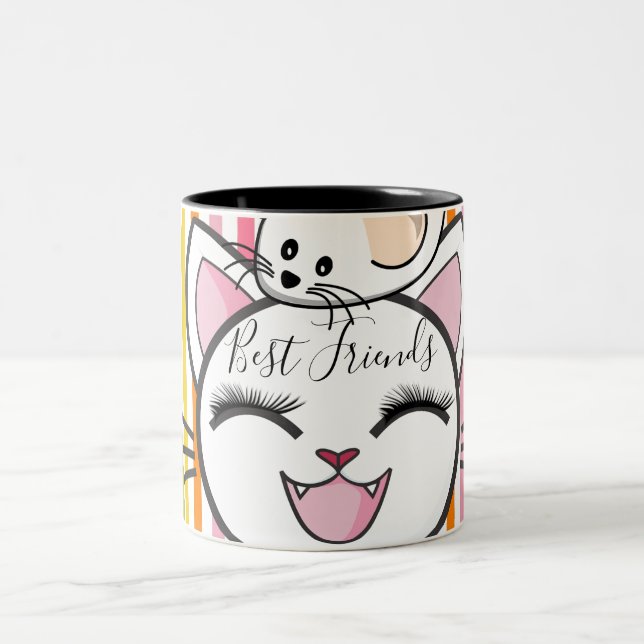 Cat Mouse Best Friends Mug (Center)