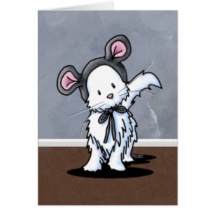 Cat Mouse Note Card