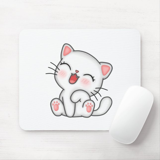 Cat Mouse Pad (With Mouse)