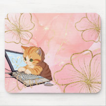 Cat Mouse Pad