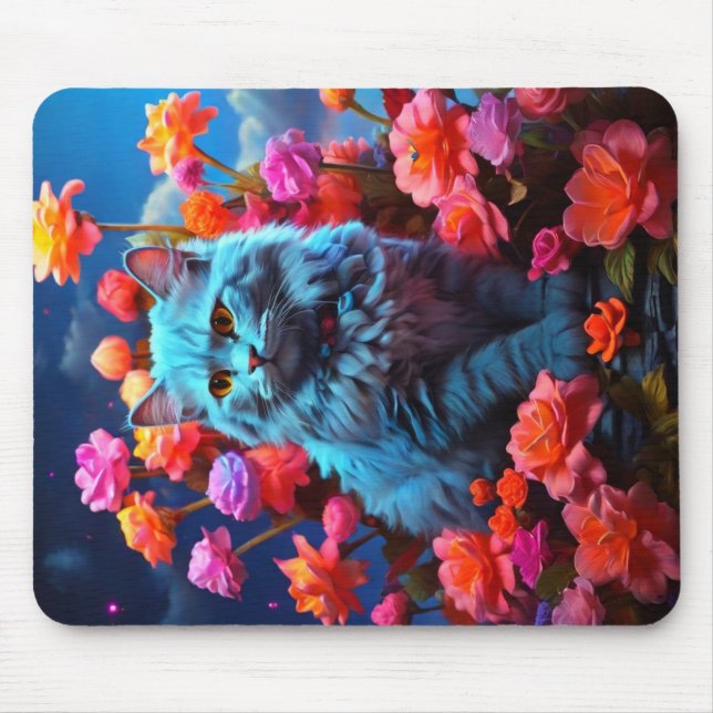 Cat Mouse Pad – Perfect Gift for Cat Lovers (Front)