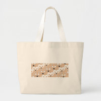 Cat & Mouse pattern Tan