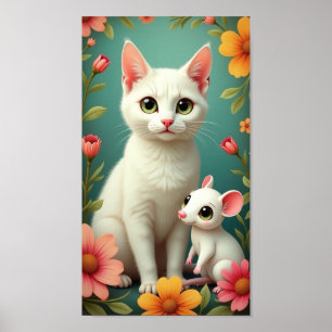 Cat & Mouse Poster