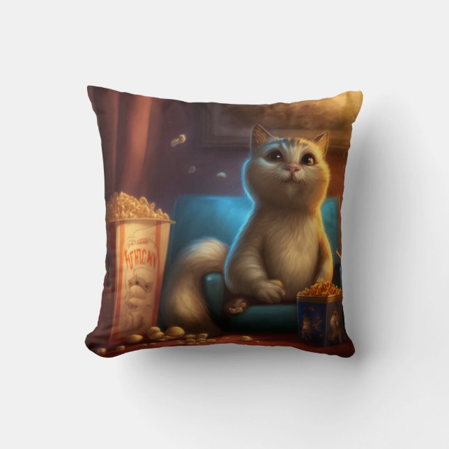 Cat Movie 2 Cushion (Front)