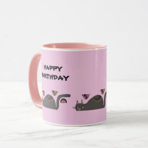 CAT MUG FOR BIRTHDAY