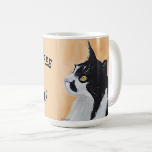Cat mug I need coffee right meow