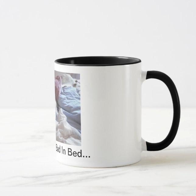 Cat-Mug, Life Isn't That Bad In Bed... Mug (Right)