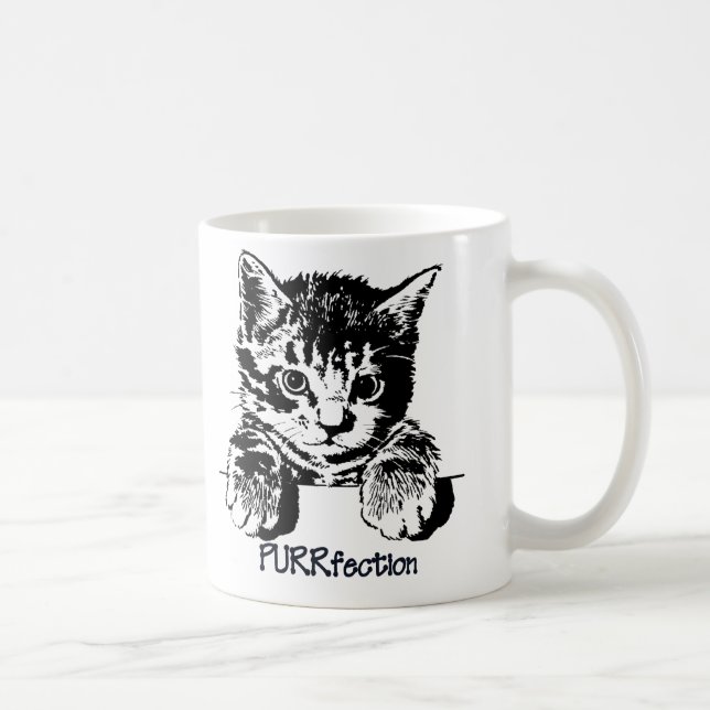 Cat Mug Purrfection (Right)