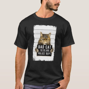 Cat Mug Shot T-Shirt