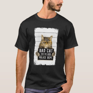 Cat Mug Shot T-Shirt