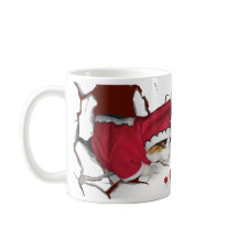 Cat Mug Wishing Merry Christmas