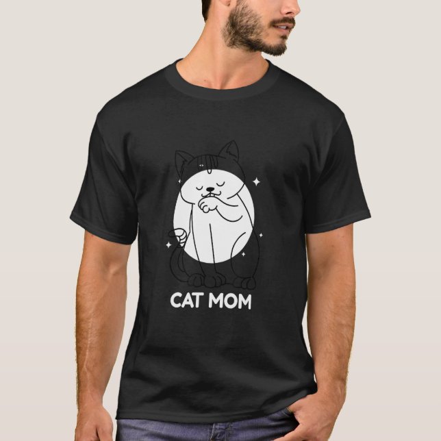 Cat Mum 2 T-Shirt (Front)