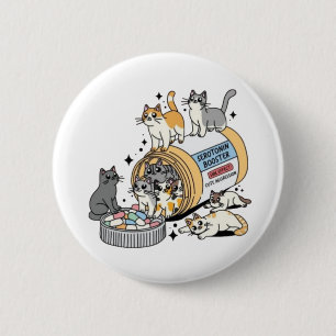 Cat Mum 6 Cm Round Badge