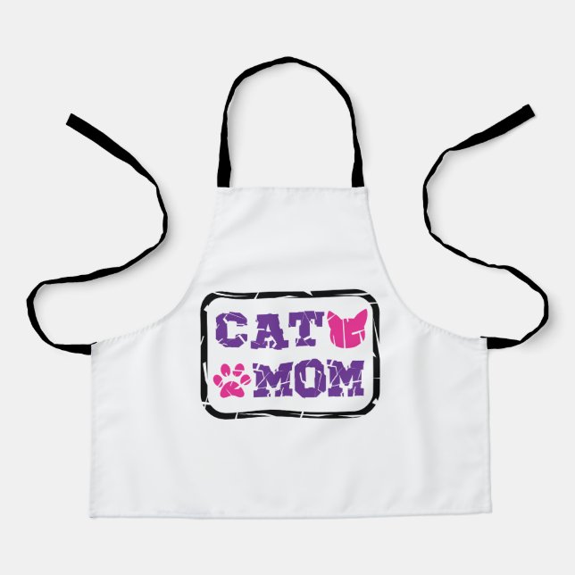 Cat Mum Apron (Front)