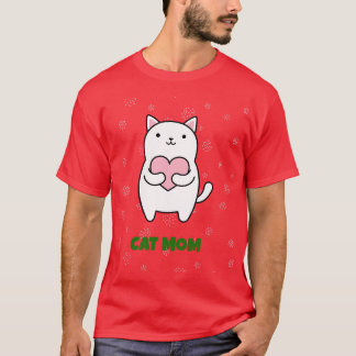 Cat Mum By LAMAJ T-Shirt