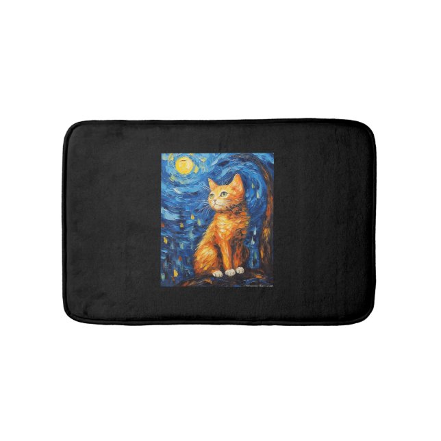 Cat Mum, Cat Dad Bath Mat (Front)