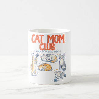 Cat Mum , Cat Mama Coffee , Funny Cat Lover , Cat  Mug