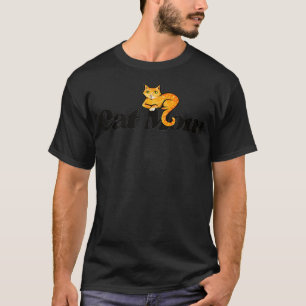 Cat Mum Caturday Designs Fun Orange Tabby Tank Top