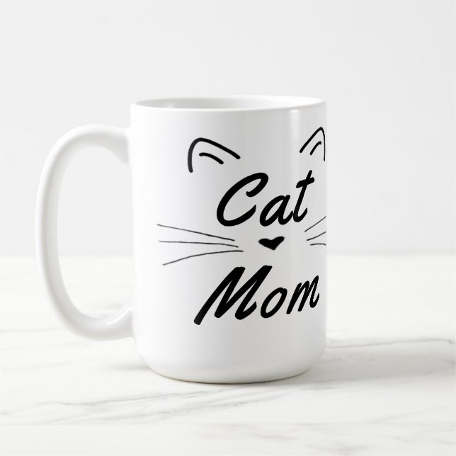 Cat Mum Coffee Mug (Left)