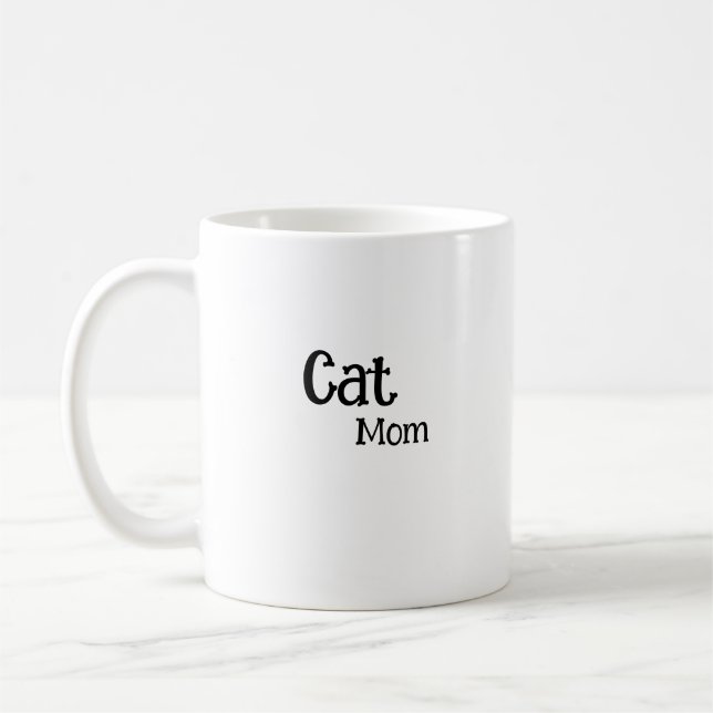 Cat Mum Coffee Mug (Left)