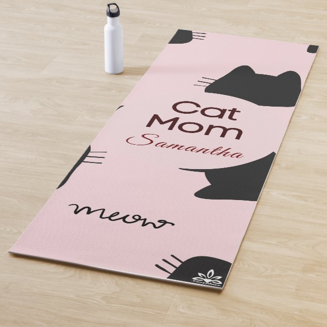 Cat-Mum Customisable Yoga Mat (In Situ)