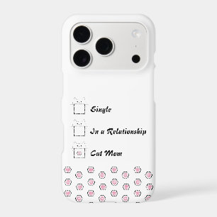 Cat Mum Cute Cat Paw White & Pink