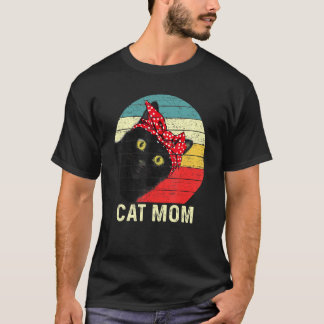 Cat Mum For Cat Mothers Day Cat Mummy T-Shirt
