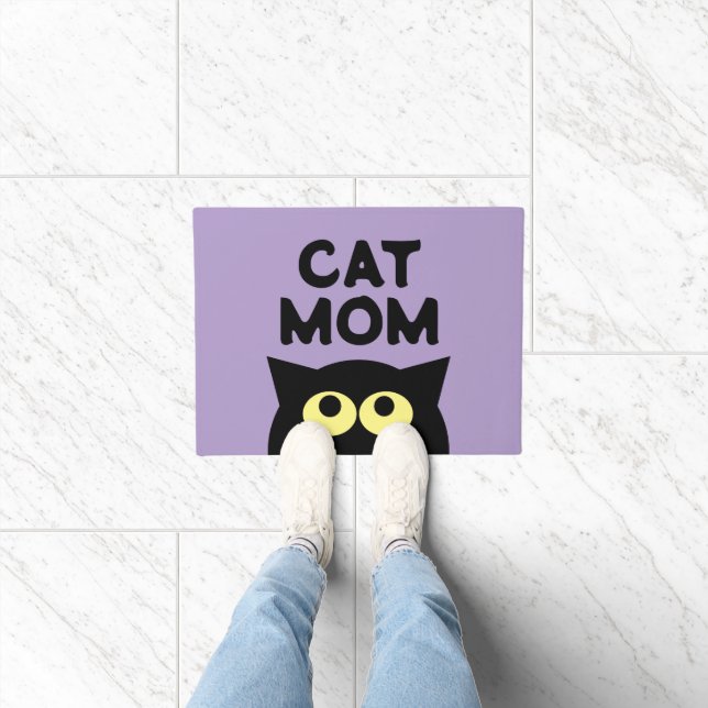 Cat Mum funny doormat for pet owner (Indoor)