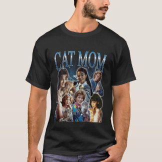 Cat Mum Funny Gen Z Dank Meme Bootleg T-Shirt