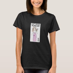 Cat Mum - girl (dark) T-Shirt