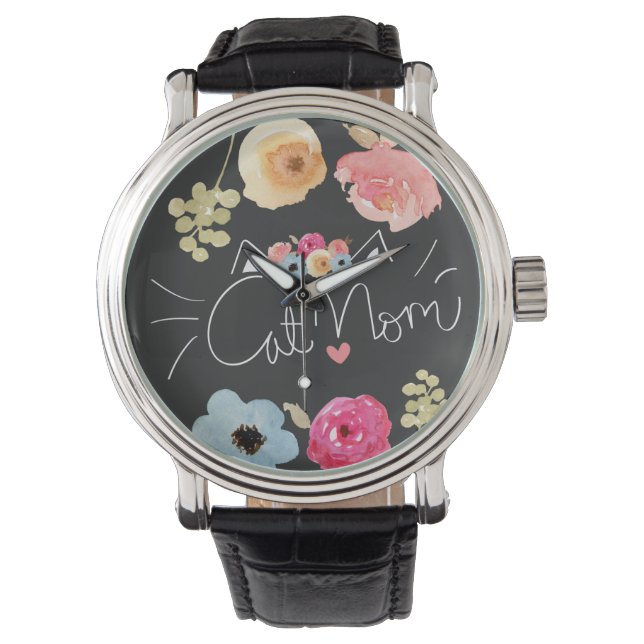 Cat Mum Hand drawn for the Cat Lovers Watch (Front)